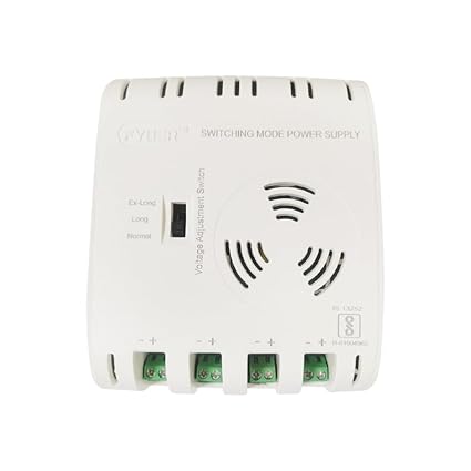 FYBER SMPS for CCTV Camera 4 Channel Power Supply 12v Suitable for Any Brand HD Analog Surveillance Dome Bullet Cameras Independent Series