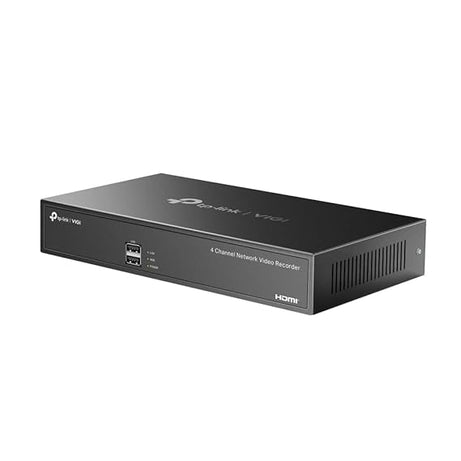 TP-Link VIGI NVR1004H 4 Channel Network Video Recorder | 4K HDMI NVR | 8MP | H.265+ | ONVIF, CGI| Plug & Play | Two-Way Audio | Remote Monitoring