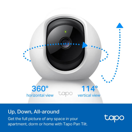 Tapo| TC70 Pan/Tilt Home Security| Wi-Fi Camera