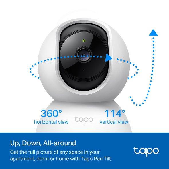 Tapo| TC70 Pan/Tilt Home Security| Wi-Fi Camera