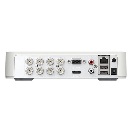 Hikvision DS-7108HGHI-M1/T 8-Channel Turbo HD DVR | 2-Way Audio Support | 1080p Lite | H.265 Pro+ Compression | Motion Detection 2.0 | HDMI & VGA Output | Remote Access via Hik-Connect