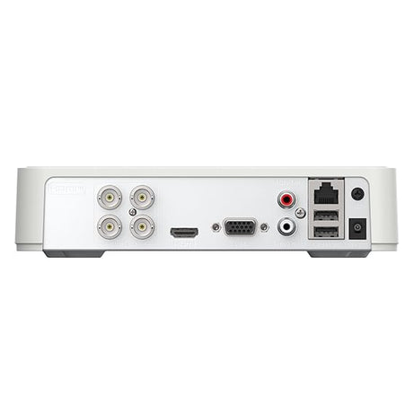 Hikvision DS-7104HGHI-M1/T 4-Channel Turbo HD DVR | 2-Way Audio Support | 1080p Lite Recording | H.265 Pro+ Compression | Motion Detection 2.0 | HDMI & VGA Output | Remote Viewing via Hik-Connect