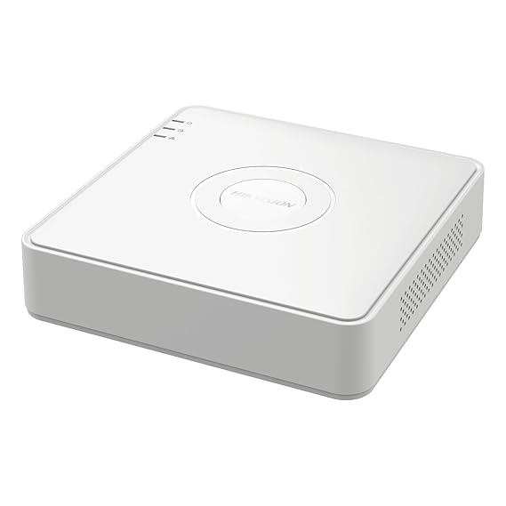 Hikvision DS-7104HGHI-M1/T 4-Channel Turbo HD DVR | 2-Way Audio Support | 1080p Lite Recording | H.265 Pro+ Compression | Motion Detection 2.0 | HDMI & VGA Output | Remote Viewing via Hik-Connect