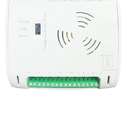FYBER SMPS for CCTV Camera 8 Channel Power Supply 12 Volt Suitable for HD Analog Surveillance Dome Bullet Cameras Independent Series