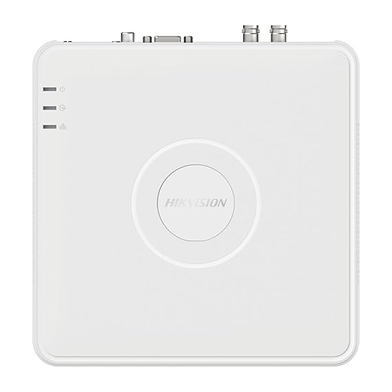 Hikvision DS-7104HGHI-M1/T 4-Channel Turbo HD DVR | 2-Way Audio Support | 1080p Lite Recording | H.265 Pro+ Compression | Motion Detection 2.0 | HDMI & VGA Output | Remote Viewing via Hik-Connect