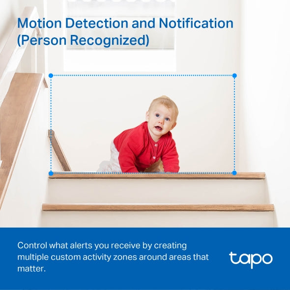 Tapo| TC70 Pan/Tilt Home Security| Wi-Fi Camera