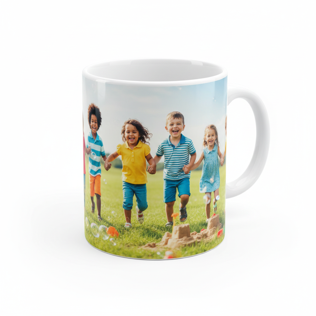 sublimation mug printed kids photo
